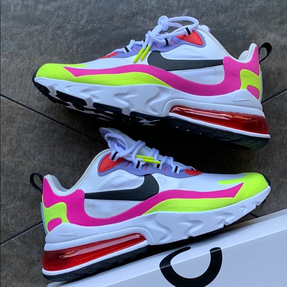 NIKE W AIR MAX 270 REACT white/light thistle-black - Picture 14 of 16
